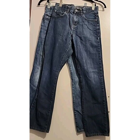 Lot of 2 Childrens Place Jeans  Size 12 Blue Boot Cut - Picture 1 of 9